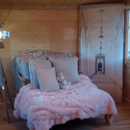Chambre Studio Photo Chalet Sdb Partagee A Proximite Chavagne Exterior foto